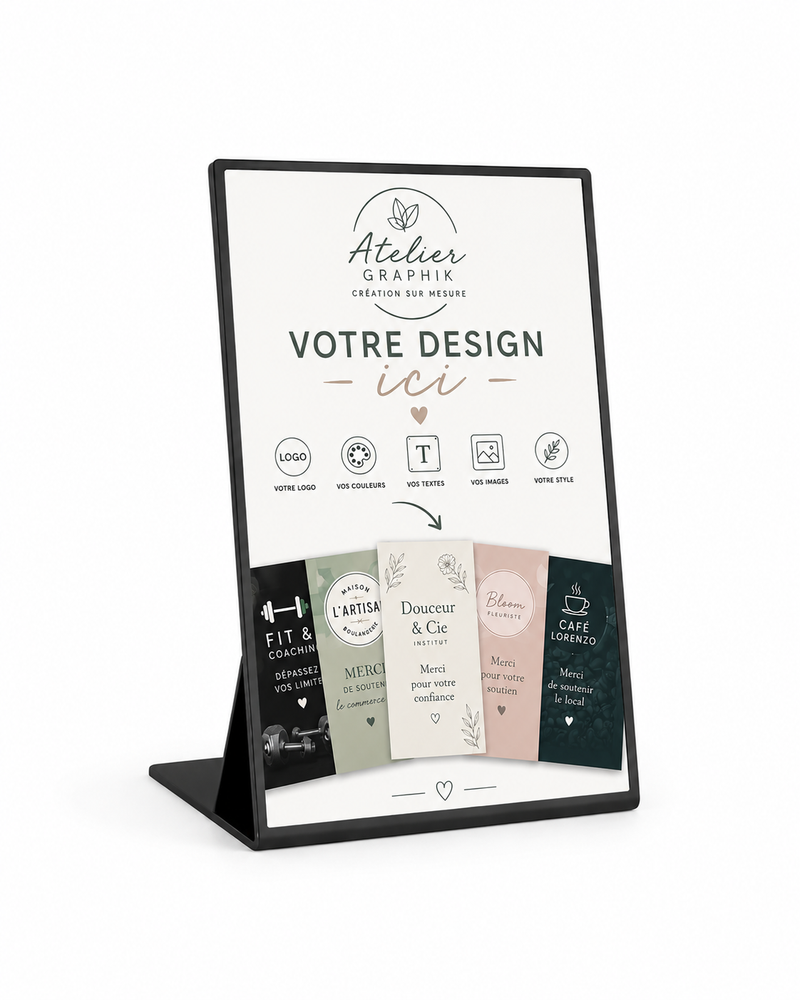 Présentoir de comptoir