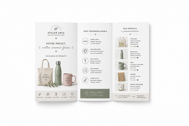 Catalogues de produits