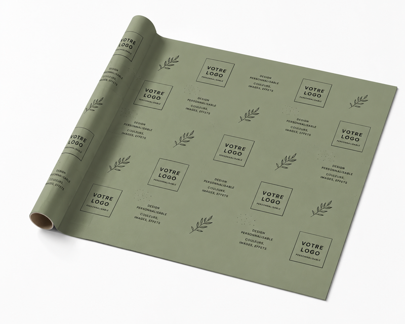 Papier cadeau personnalisé