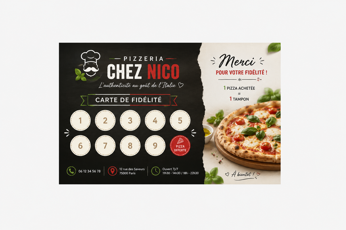 Transformation Cartes de fidélité - Après