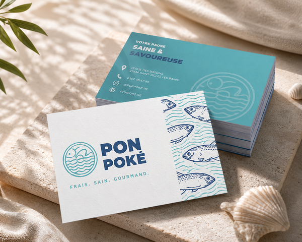 Cartes de visite standard