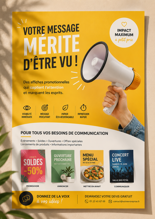 Affiches promotionnelles