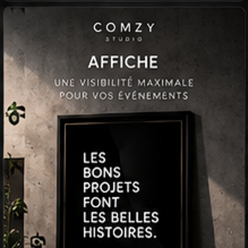 COMZY Studio - Affiche