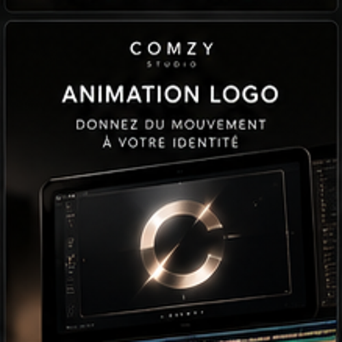 COMZY Studio - Animation de logo
