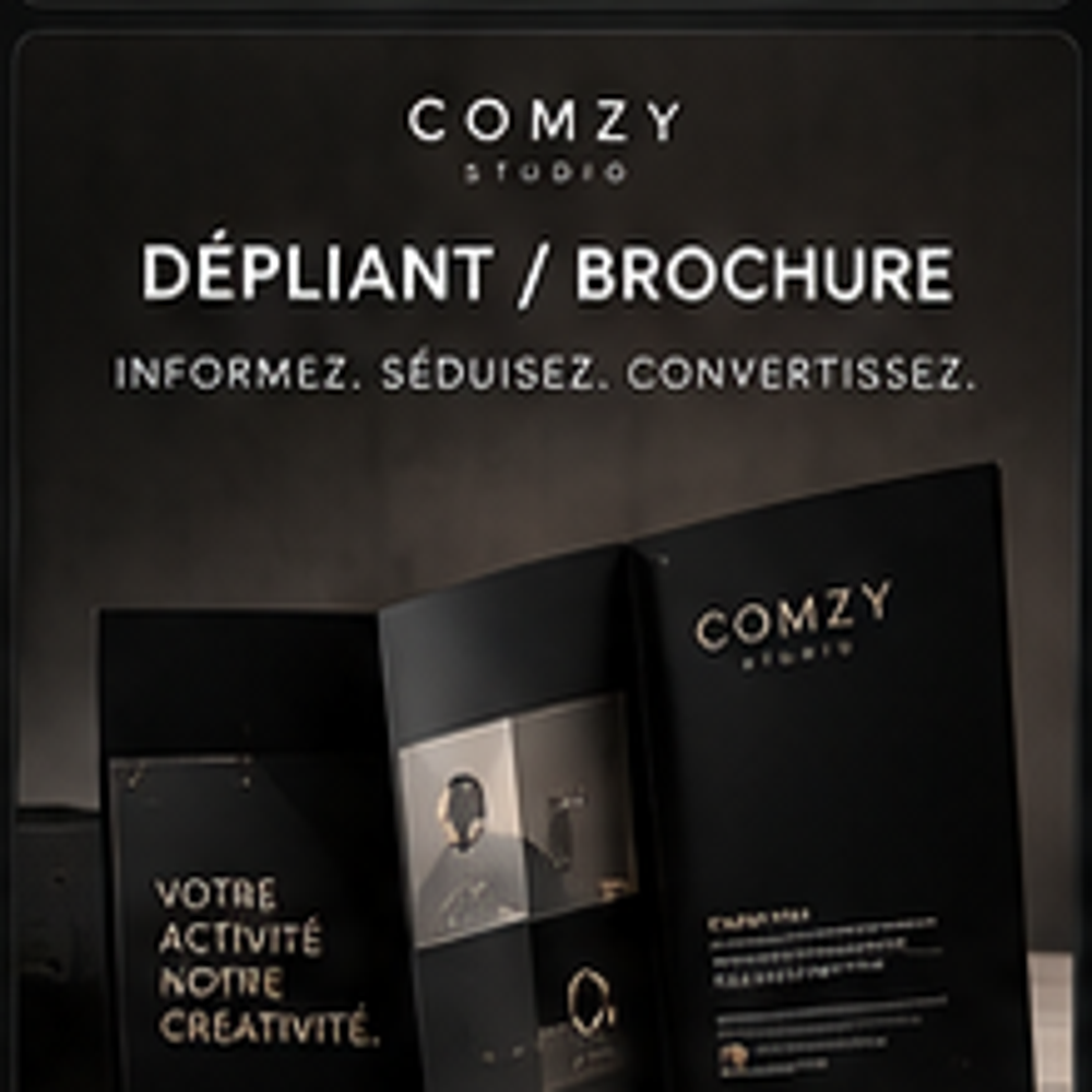 COMZY Studio - Dépliant
