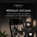 COMZY Studio - Publication réseaux sociaux